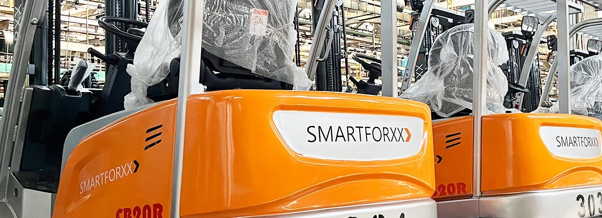 Jaunums! Noliktavas tehnika SMARTFORXX ar Litija jona akumulātoirem