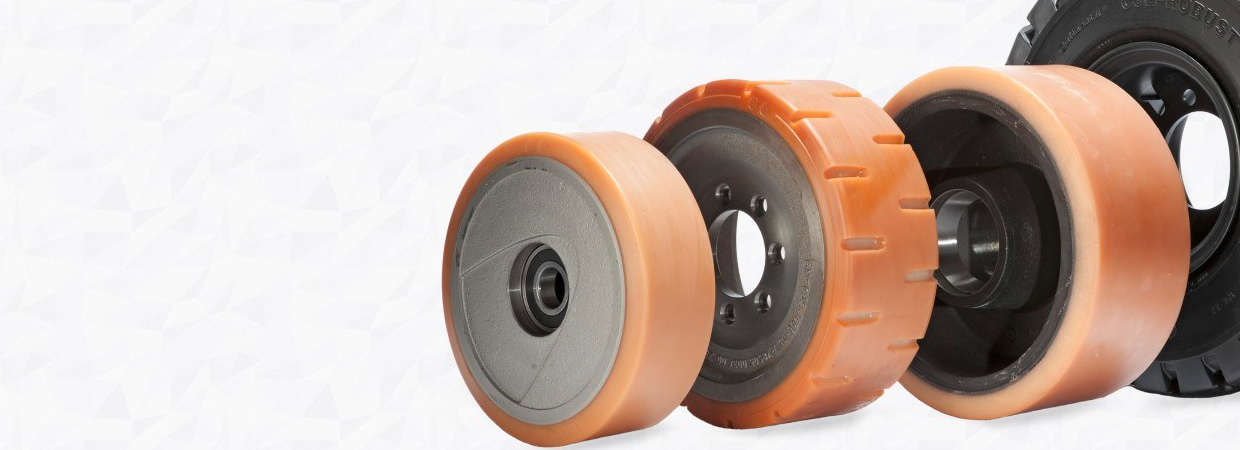 Шины и ролики